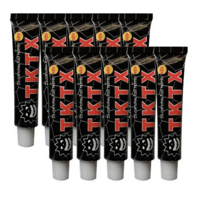 Nova Versão TKTX Tattoo Numbing Cream Creme Não Descartável para Alívio da Dor e Anestésico