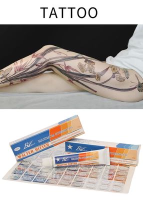 OEM/ODM Maquiagem semipermanente não gordurosa Creme anestésico para tatuagem 10g alívio da dor de ação rápida