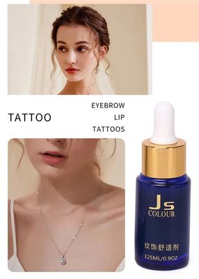 Acção rápida 25 ml líquido anestésico para tatuagem para alívio da dor nas sobrancelhas e lábios Solução anestésica tópica