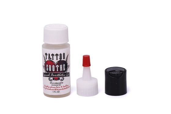 Gel anestésico para tatuagem com 5% de lidocaína e 4% de tetracaína, 1 FL OZ, para alívio da dor
