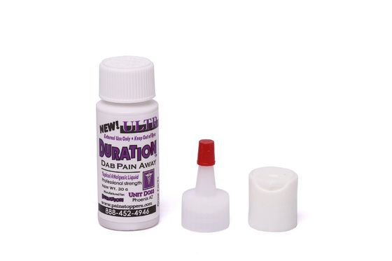 Gel anestésico para tatuagem com 5% de lidocaína e 4% de tetracaína, 1 FL OZ, para alívio da dor