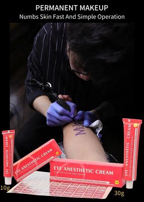 Eye Anesthetic Cream Good Effect for Eyebrows Tattoo Waxing Microneedling Microblading Facial Lip Fillers Numbing Cream