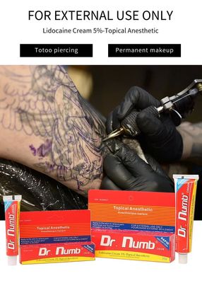 Dr Numb Tattoo Numbing Cream Microblading Body Tattoo High Quality Lido=Caine Ointment for Filler Microblading