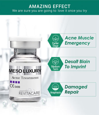 Soro claro da espinha pura da planta que clarea o tratamento Mesotherapy para cicatrizes da acne