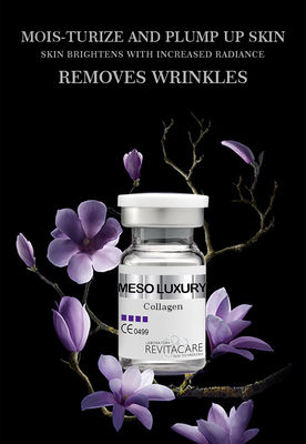 O colagênio facial original da faixa luxuosa que clarea o soro ajustou o soro de consolidação de iluminação transparente do colagênio