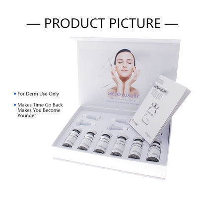 O soro meso Microneedling 6pcs/Set do anti enrugamento da marca própria remove o soro escuro do enrugamento do olho do círculo
