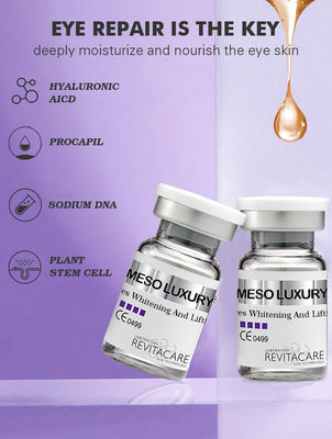 O soro meso Microneedling 6pcs/Set do anti enrugamento da marca própria remove o soro escuro do enrugamento do olho do círculo