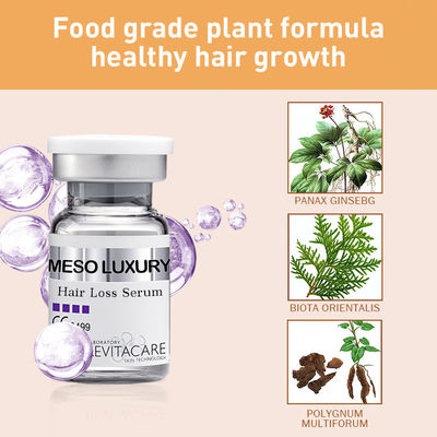Marca própria feita sob encomenda natural erval do tratamento 10ml do soro da rebrota do cabelo