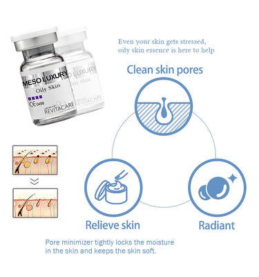 Essência facial OLEOSA do tratamento de Microneedling do soro meso da pele do OEM