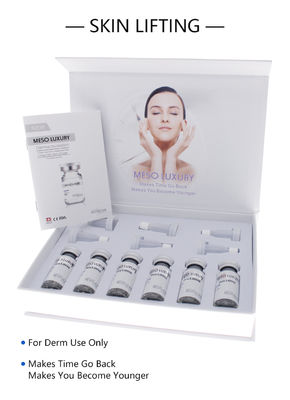 Soro de levantamento da pele transparente meso antienvelhecimento de Microneedling Mesotherapy do soro
