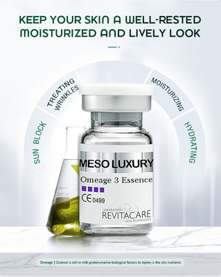 Essência antienvelhecimento orgânica natural de Microneedling dos cuidados com a pele meso do soro da ômega 3 do preço de grosso
