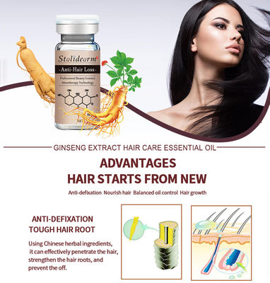 soro natural Microneedling do crescimento do cabelo do anti ingrediente da planta do soro da queda de cabelo 10ml