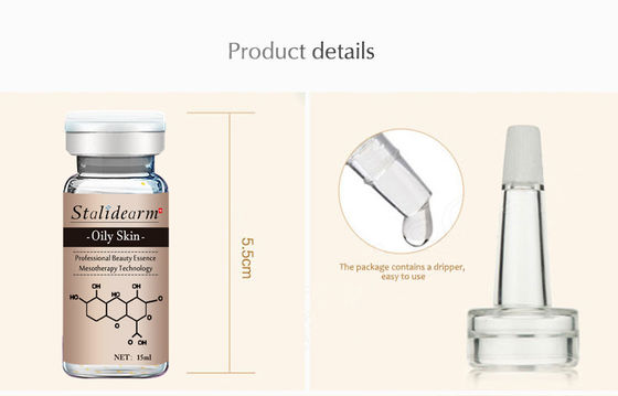 Sérum de Microneedling para Tratamento de Acne Mesoterapia Anti Acne Rótulo Personalizado Caneta Dermal Essência Facial para Pele Oleosa