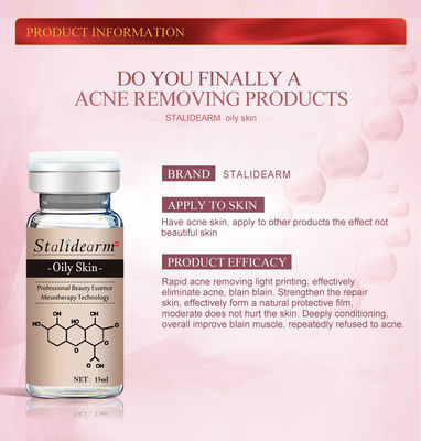 Sérum de Microneedling para Tratamento de Acne Mesoterapia Anti Acne Rótulo Personalizado Caneta Dermal Essência Facial para Pele Oleosa