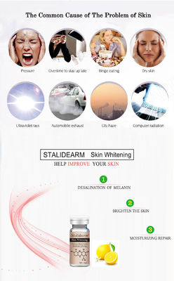 Solução de Mesoterapia Ampola Sérum de Microneedling Anti- envelhecimento Branqueador Serum de caneta Dermal