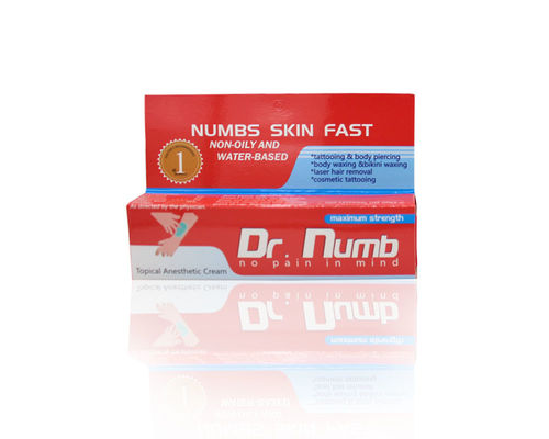 CS Lab 75% Creme Anestésico Numb Creme Anestésico para Tatuagem para Lábios, Sobrancelhas, Microneedling