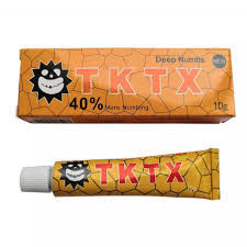 Lidocaine original de creme Numbing 10g amarelo da tatuagem permanente da composição TKTX