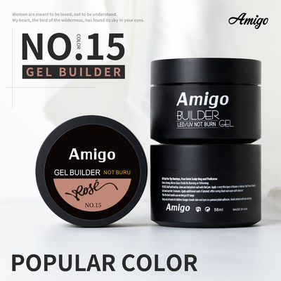Cores polonesas da extensão 56ML 20 do gel UV colorido da resina inodoras