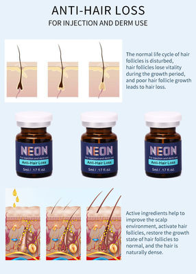 Anti soro original de Areata Mesotherapy da calvície da essência da rebrota do cabelo do tratamento da injeção da queda de cabelo para o cabelo