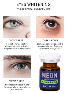 Soro original do olho do alvejante da injeção de Mesotherapy do soro do olho do enrugamento do tipo de néon anti