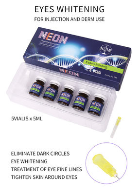 Soro original do olho do alvejante da injeção de Mesotherapy do soro do olho do enrugamento do tipo de néon anti
