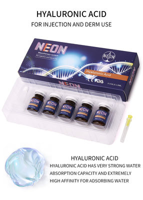 Clareando a pele meso do soro da terapia que ilumina as injeções 5ml ácidas hialurónicas antienvelhecimento