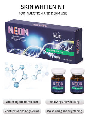pele 5ml que clarea o soro da cara da injeção de Mesotherapy do soro para a pele nova