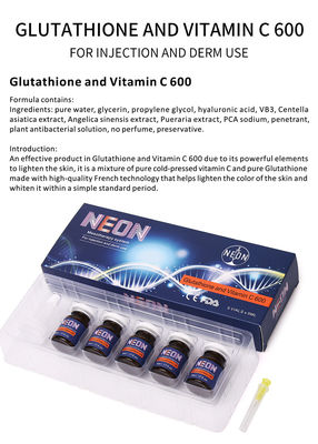 vitamina C da pele que clarea a glutatione DE NÉON de Mesotherapy do soro