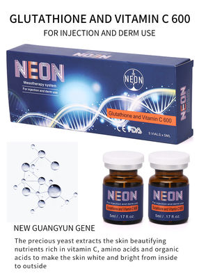 vitamina C da pele que clarea a glutatione DE NÉON de Mesotherapy do soro