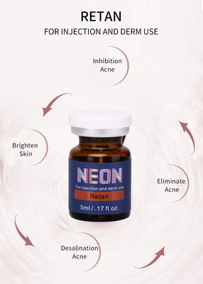 Essência pura do soro meso de néon do tratamento da acne da injeção 5ml do soro da terapia