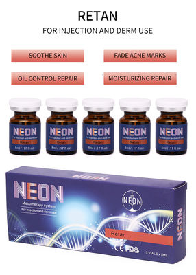 Essência pura do soro meso de néon do tratamento da acne da injeção 5ml do soro da terapia