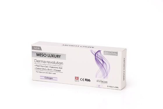 Injeção de Colágeno Hidratante para a Pele Anti-rugas Solução de Mesoterapia para Levantamento e Elasticidade da Pele