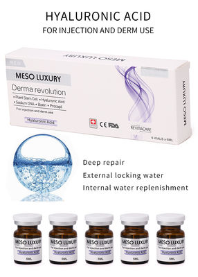 Sérum de Exossomos de Ácido Hialurônico Injetável de Marca Própria Reforço da Pele Injeção de Mesoterapia