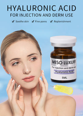 Sérum de Exossomos de Ácido Hialurônico Injetável de Marca Própria Reforço da Pele Injeção de Mesoterapia