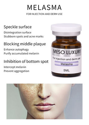 Anti soro meso UV da cara da injeção 5ml do soro da remoção de Melasma para pontos pretos