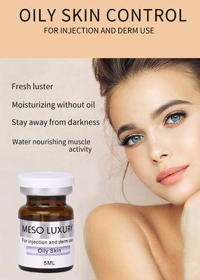 Tratamento com Exossomos Skin Booster MESO Serum Solução de Mesoterapia para Pele Oleosa