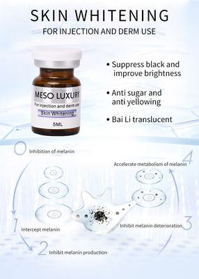 Solução de Mesoterapia Skin Booster Clareamento da Pele Injeção de Exossomos