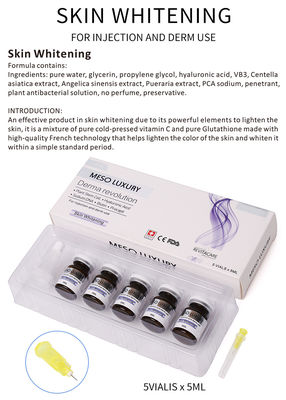 Solução de Mesoterapia Skin Booster Clareamento da Pele Injeção de Exossomos