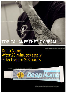 NOSSO gel Numbing do creme da tatuagem, que é melhor do que todo o creme numbing da tatuagem no mercado. É nosso NU original, não-oleoso