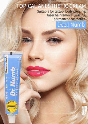 Creme anestésico para maquiagem permanente Dr. Limpa dormentes