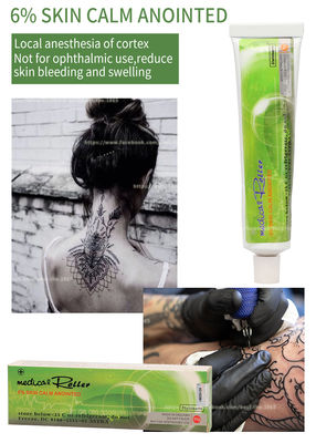 Creme alérgico anestésico insensibilizado do Lidocaine da tatuagem da sobrancelha do bordo do inchamento do creme 10g da tatuagem anti anti