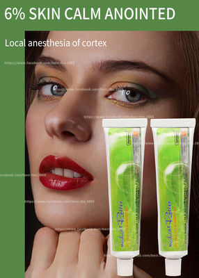 Creme alérgico anestésico insensibilizado do Lidocaine da tatuagem da sobrancelha do bordo do inchamento do creme 10g da tatuagem anti anti