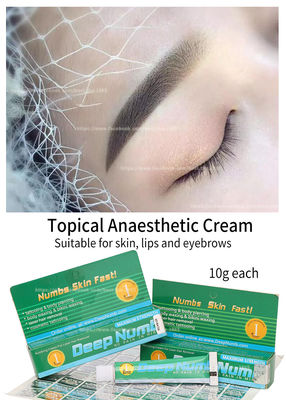 Da tatuagem anestésica insensibilizado profunda do Lidocaine de TKTX a dor de creme da parada 10g aplica 20 minutos efetua a duração por 3 horas