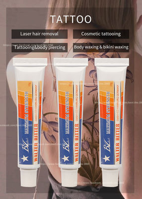 Creme imediato branco Numbing do alívio das dores da parada do creme 10g do lidocaine de Microneedling da tatuagem do BL 20%