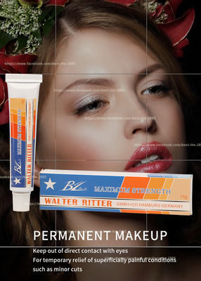 Maquiagem permanente Creme anestésico para lábios Eyeliner para sobrancelhas Eyeliner para tatuagem corporal Creme anestésico