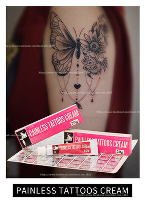 Alívio Numbing anestésico de creme indolor da dor do tubo do creme 10g 20g 30g da tatuagem