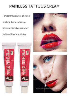 Alívio Numbing anestésico de creme indolor da dor do tubo do creme 10g 20g 30g da tatuagem