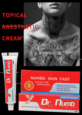 Creme anestésico para tatuagem Creme anestésico para tatuagem Creme de maquiagem permanente de boa qualidade Creme de lidocaína
