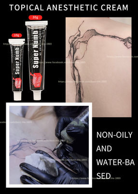 O creme branco cor-de-rosa de creme da dor insensibilizado super da parada da tatuagem de 10g 30g aplica-se para 20mins eficaz por 3 horas de preço de grosso