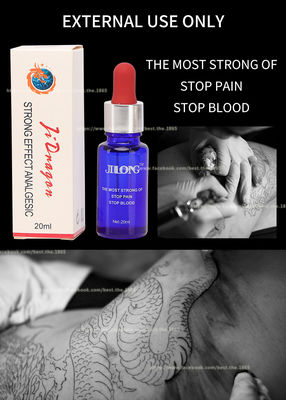 Parada transparente líquida anestésica 20ml líquido da dor do gelo do gelo da tatuagem de JINLONG